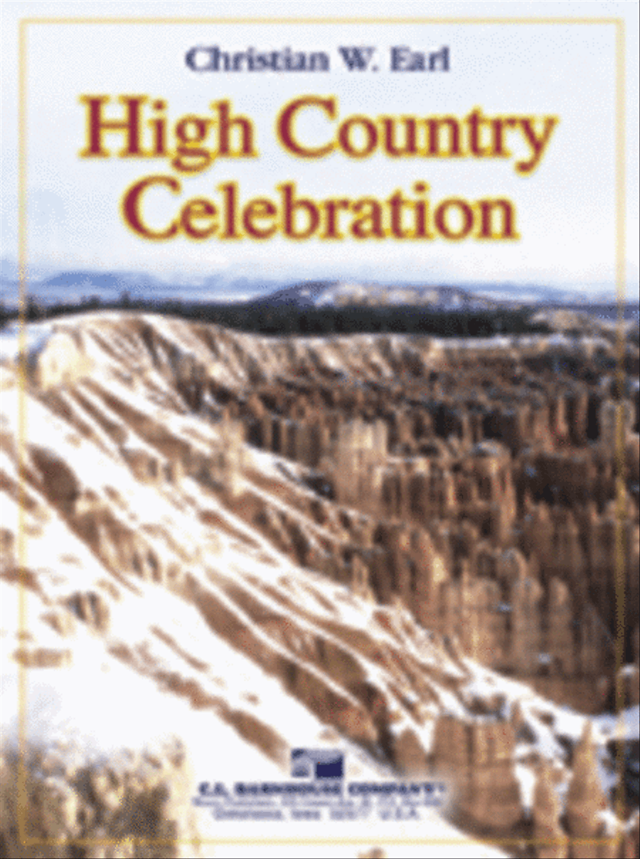 High Country Celebration Concert Band scores gallery preview page 1