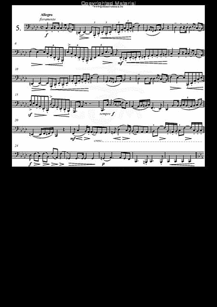 12 Etudes Brillantes Tuba scores gallery preview page 6