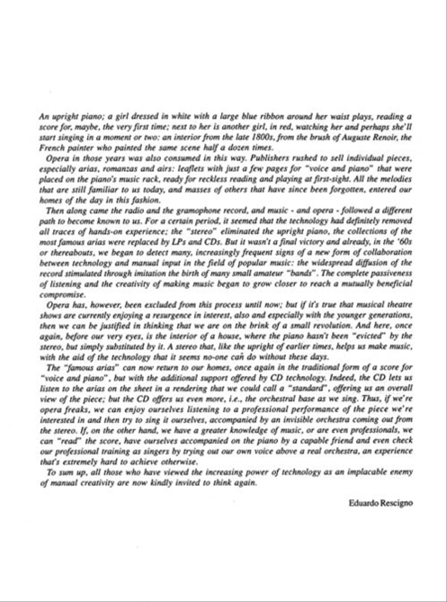 Cantolopera: Puccini Arias for Tenor Volume 1 Voice Solo scores gallery preview page 3
