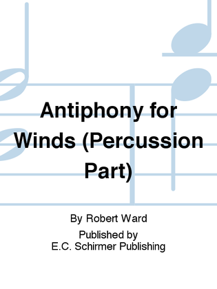Antiphony for Winds (Percussion Part)