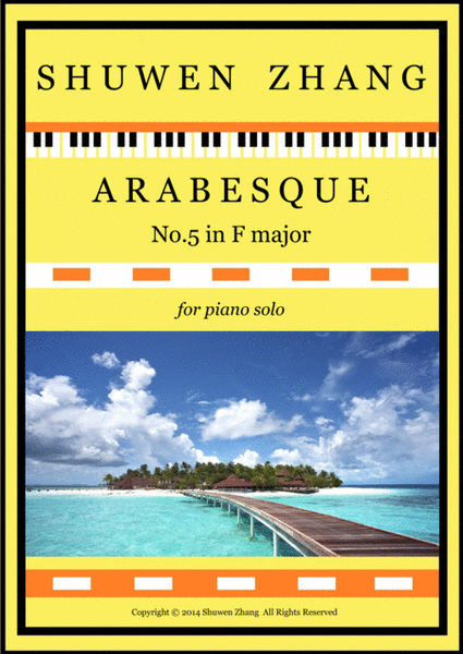 Arabesque No.5 in F major image number null