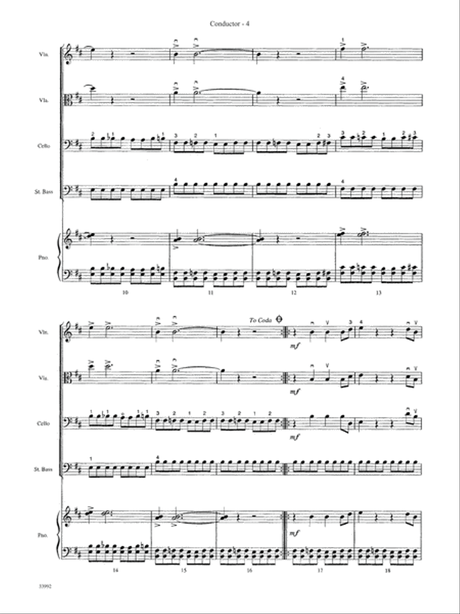 Great Themes from TV and Movies: Score String Orchestra scores gallery preview page 4