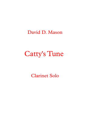 Book cover for Catty's Tune