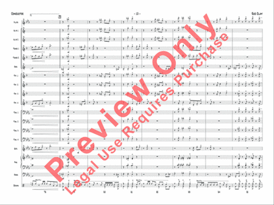 Red Clay Red Clay Jazz Ensemble scores gallery preview page 27
