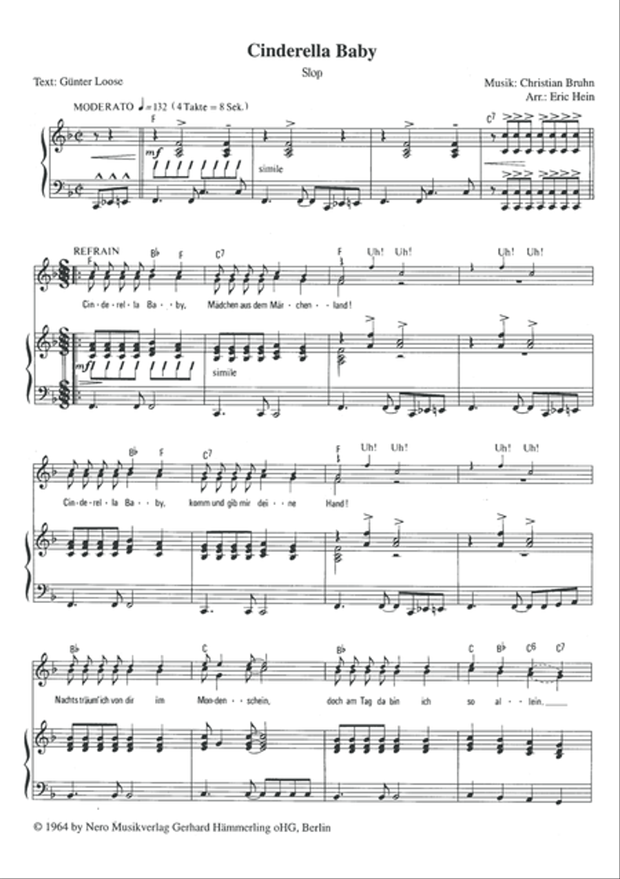 Cinderella Baby Voice scores gallery preview page 3