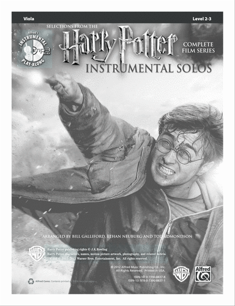 Harry Potter Instrumental Solos for Strings String Orchestra scores gallery preview page 8