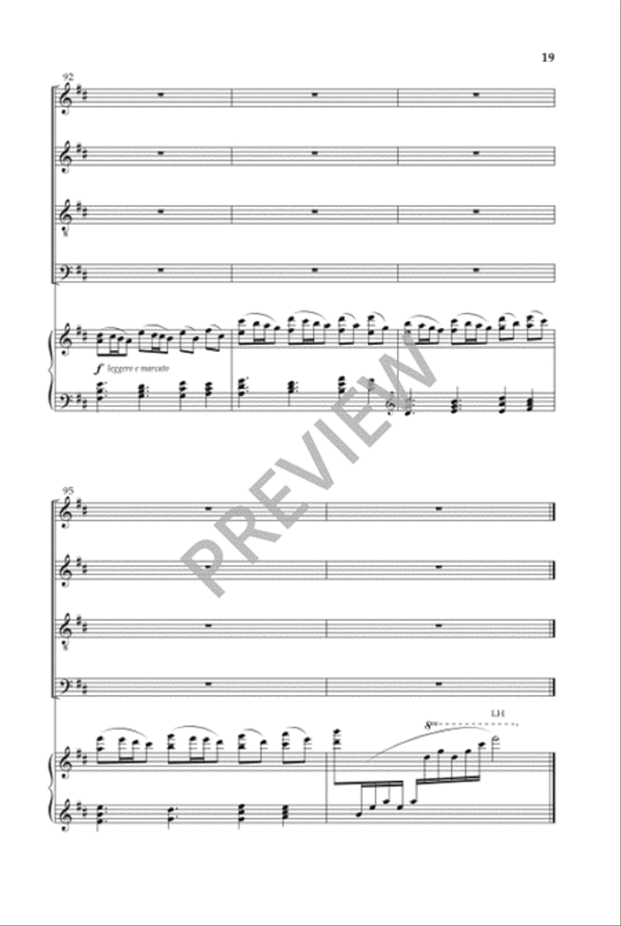 Fresh and Fearless 4-Part scores gallery preview page 20