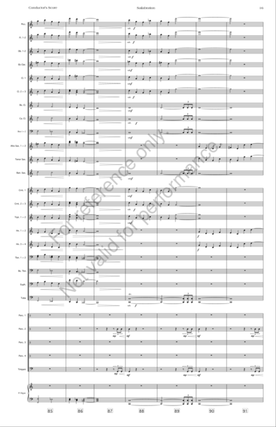 Sailabration Sailabration Concert Band scores gallery preview page 19