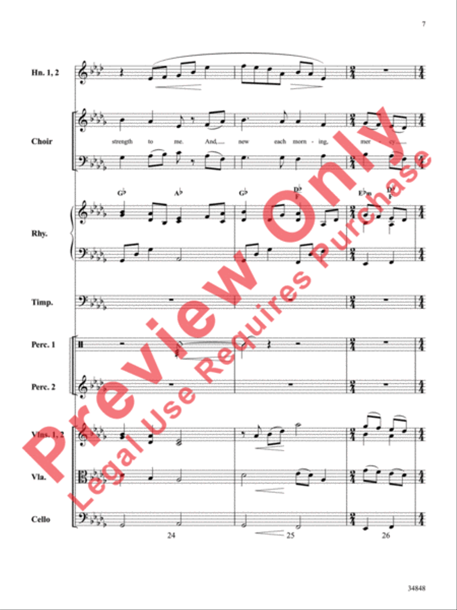 When Trials Come When Trials Come Choir scores gallery preview page 8