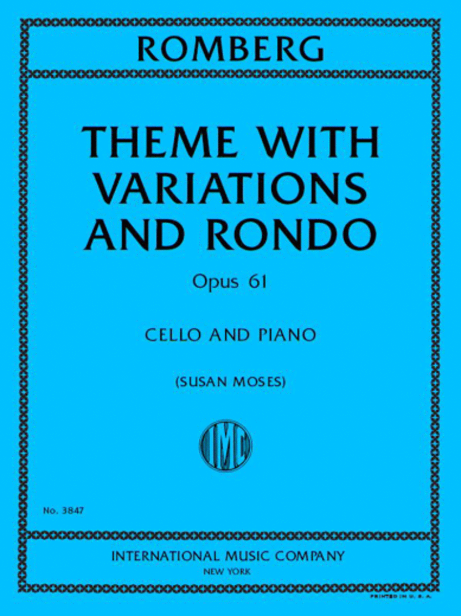 Theme With Variations And Rondo, Op.61