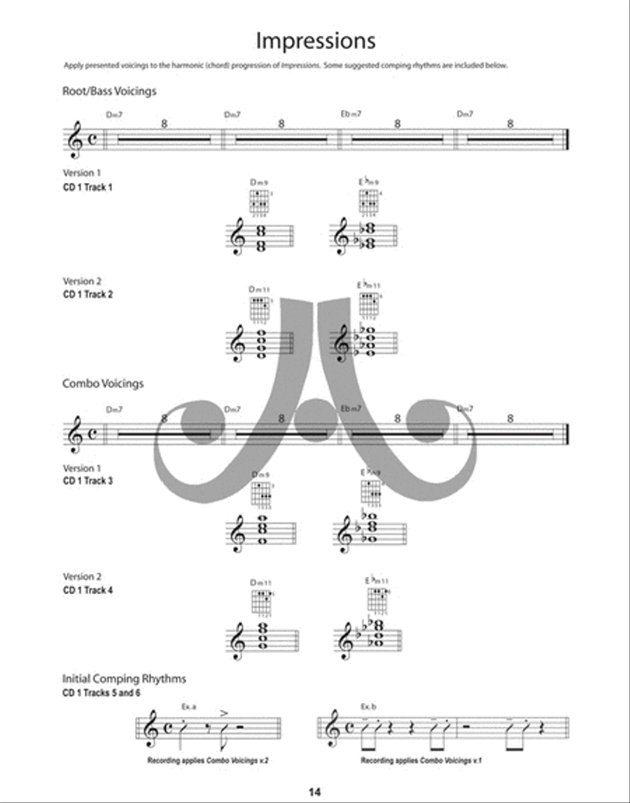 Easy Jazz Guitar CD scores gallery preview page 12