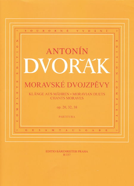 Moravian Duets op. 20, 32, 38