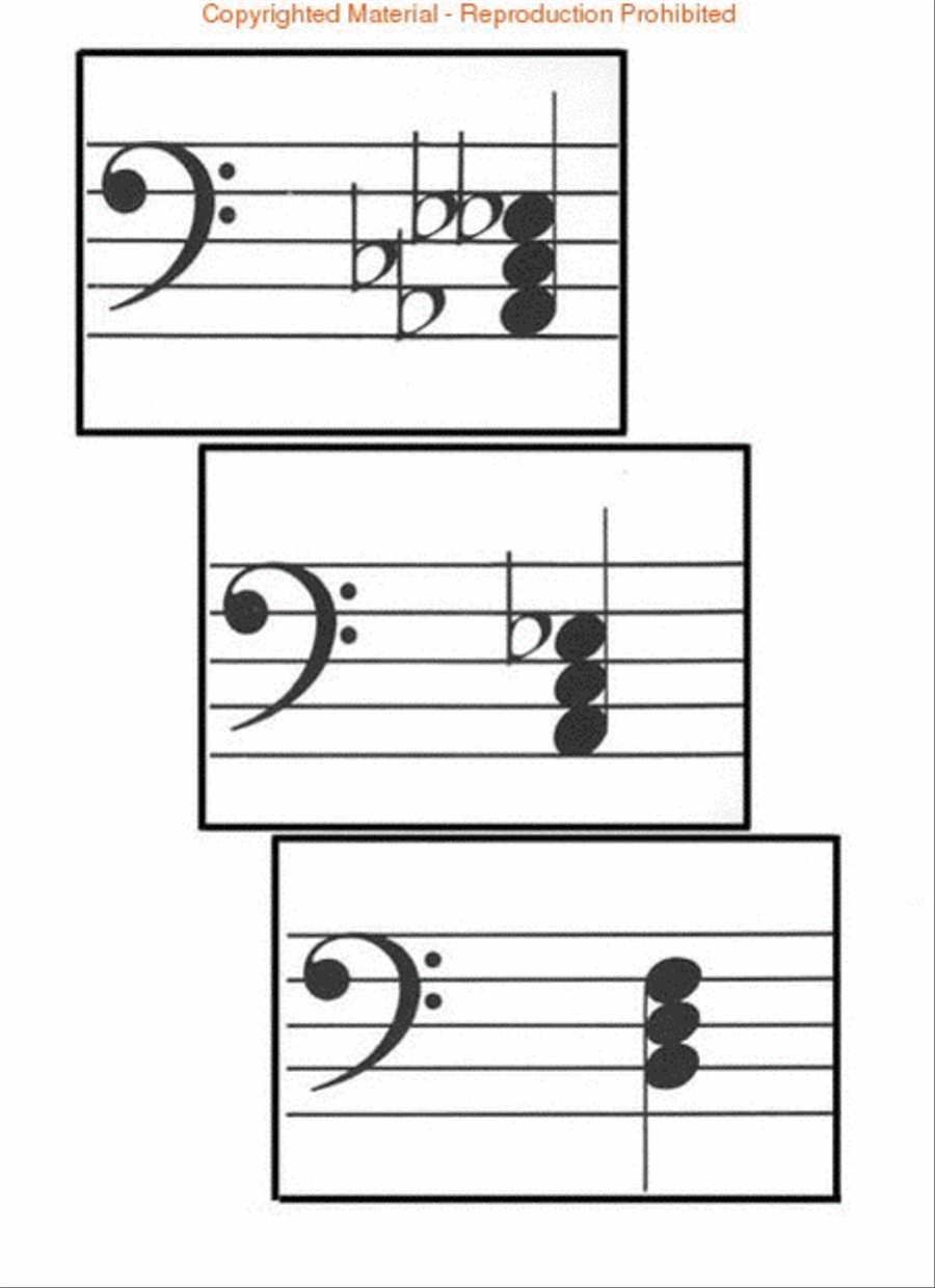 Flash Cards, Diminished Triads