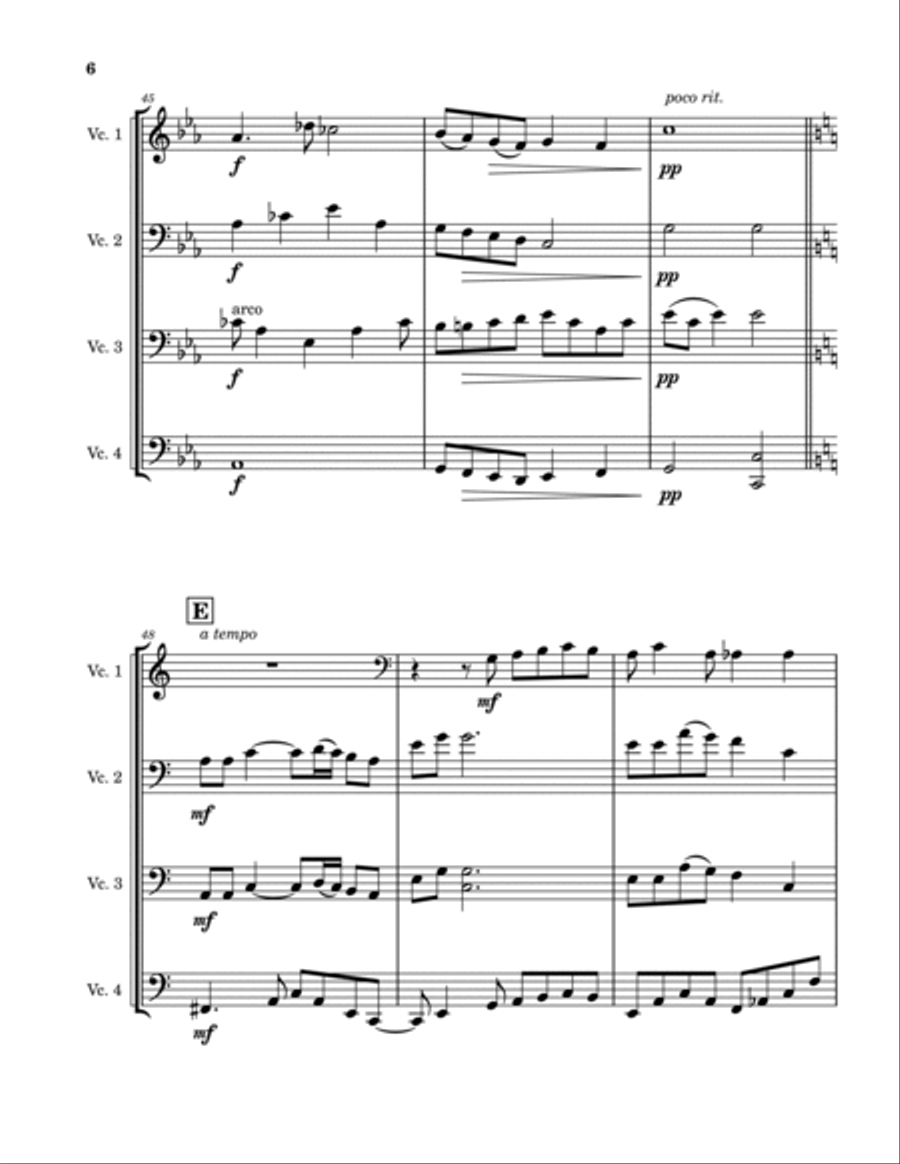 Alexander Nevsky Small Ensemble scores gallery preview page 6