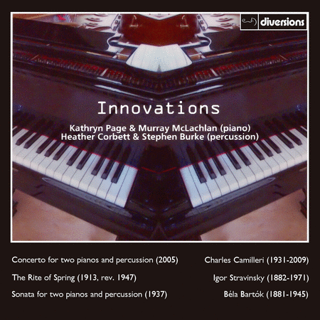 Innovations - Music for Two Pianos & Percussion  Sheet Music