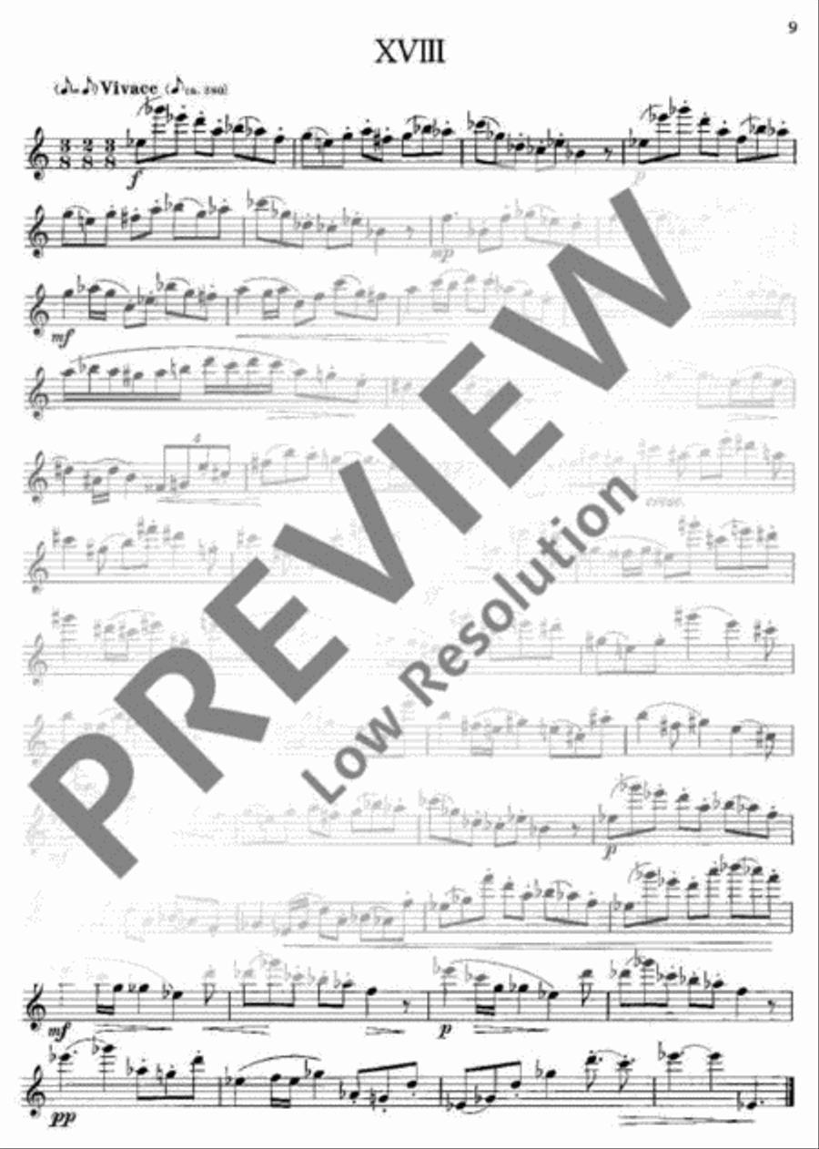 Modern Studies Flute Solo scores gallery preview page 10