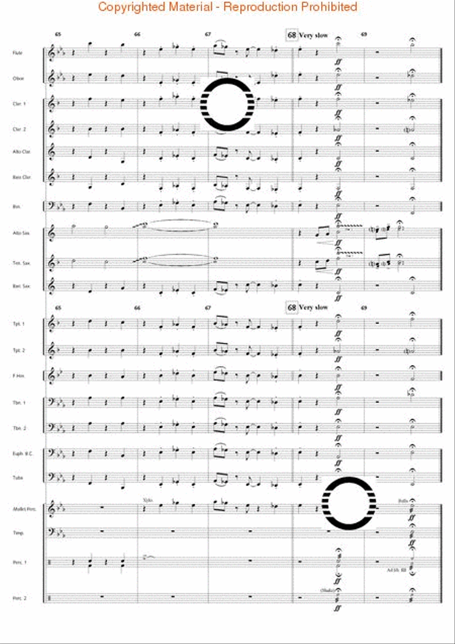 Swingin' at the Riverside Concert Band scores gallery preview page 29