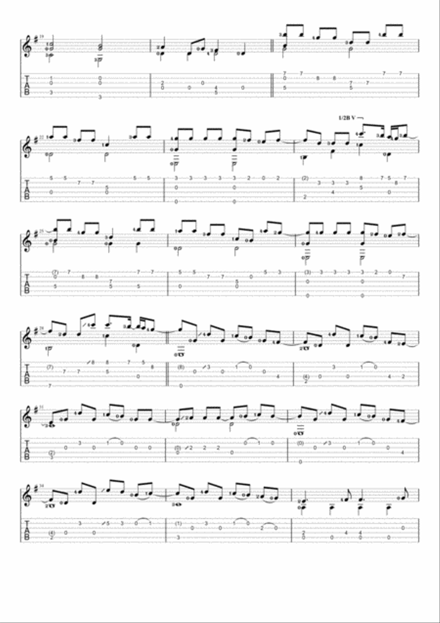 Just Give Me A Reason Electric Guitar scores gallery preview page 2