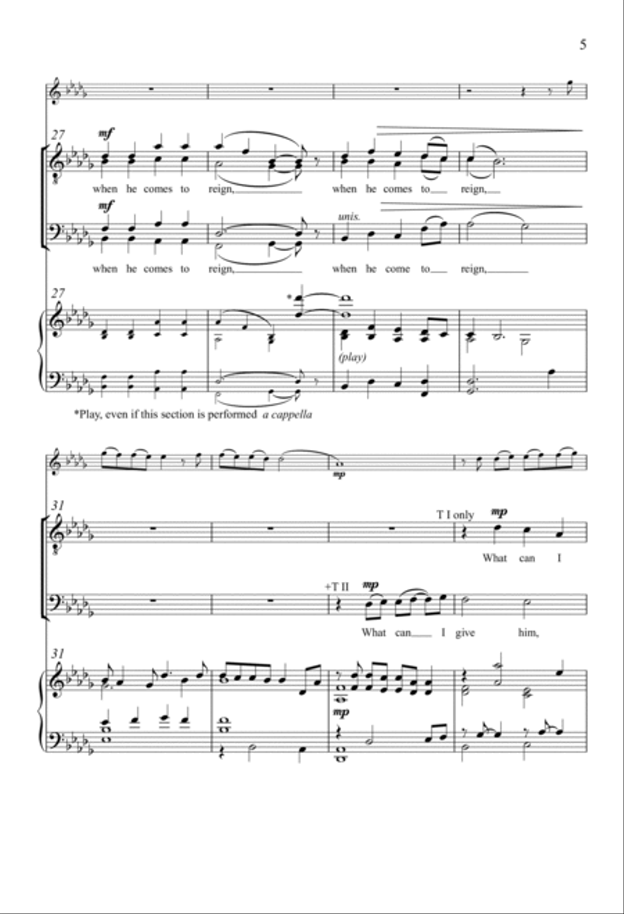 In The Bleak Midwinter In The Bleak Midwinter TTBB scores gallery preview page 4
