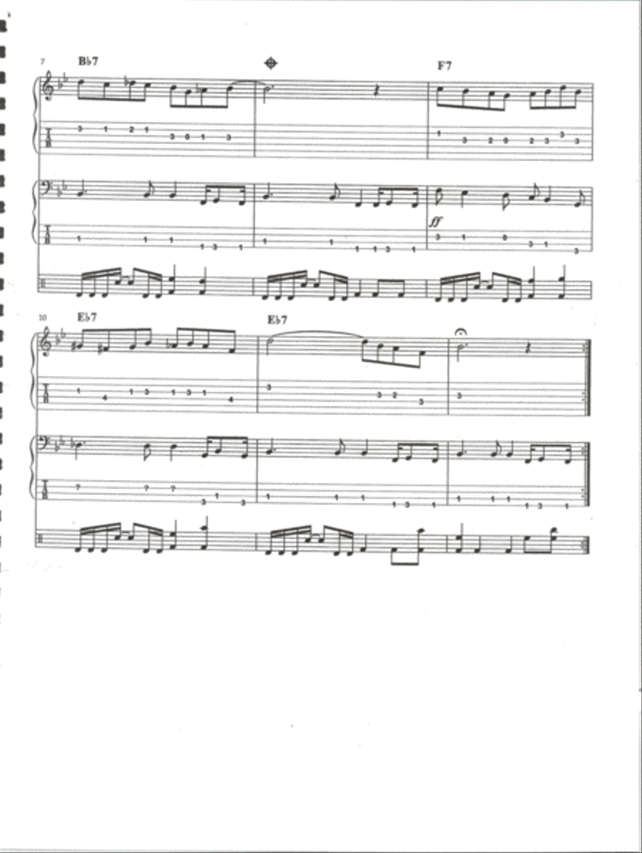 Sandy of time Jazz Ensemble scores gallery preview page 2