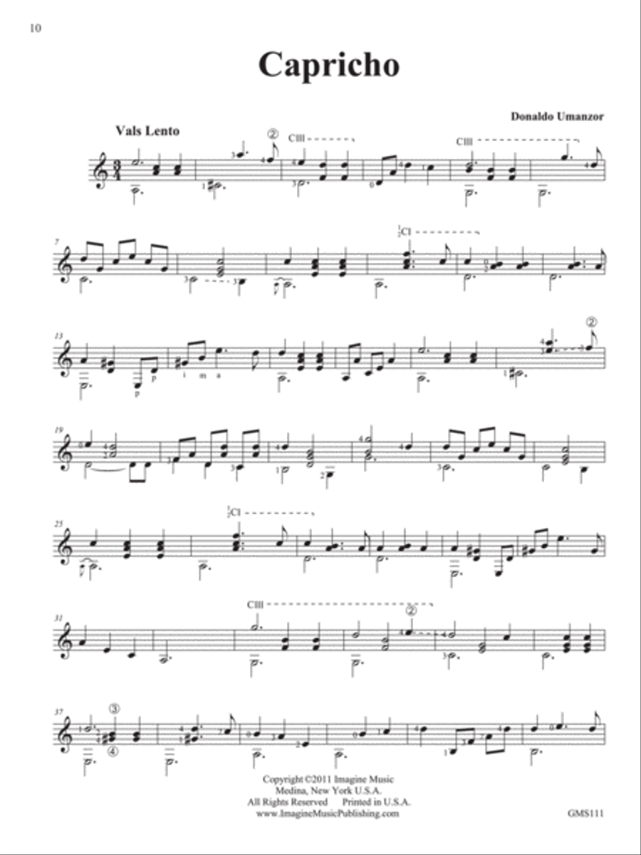 La Historia de Honduras La Historia de Honduras Guitar Solo scores gallery preview page 3