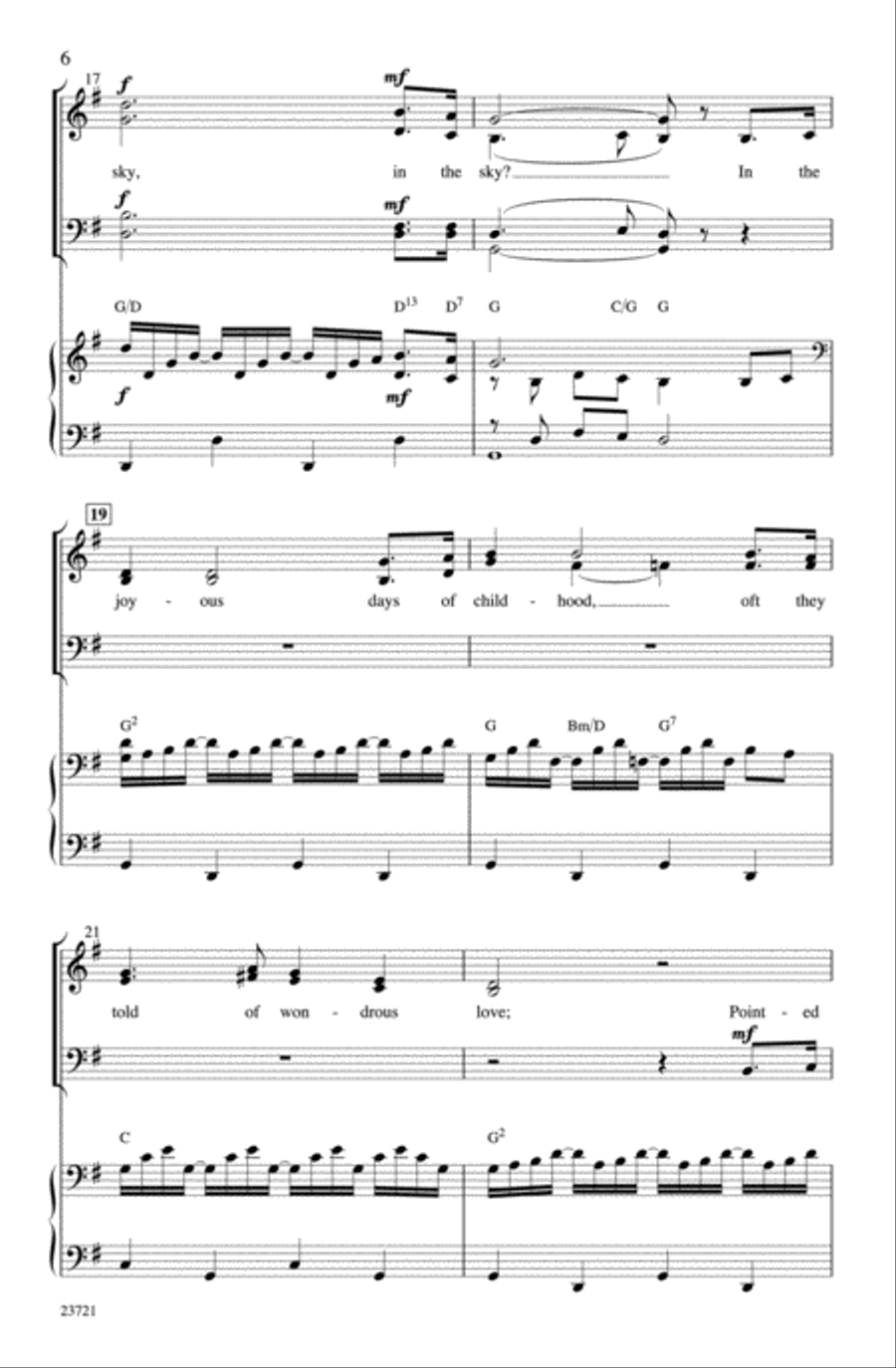 Will the Circle Be Unbroken? 4-Part scores gallery preview page 6