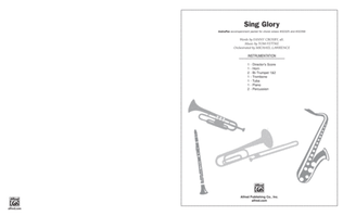 Book cover for Sing Glory