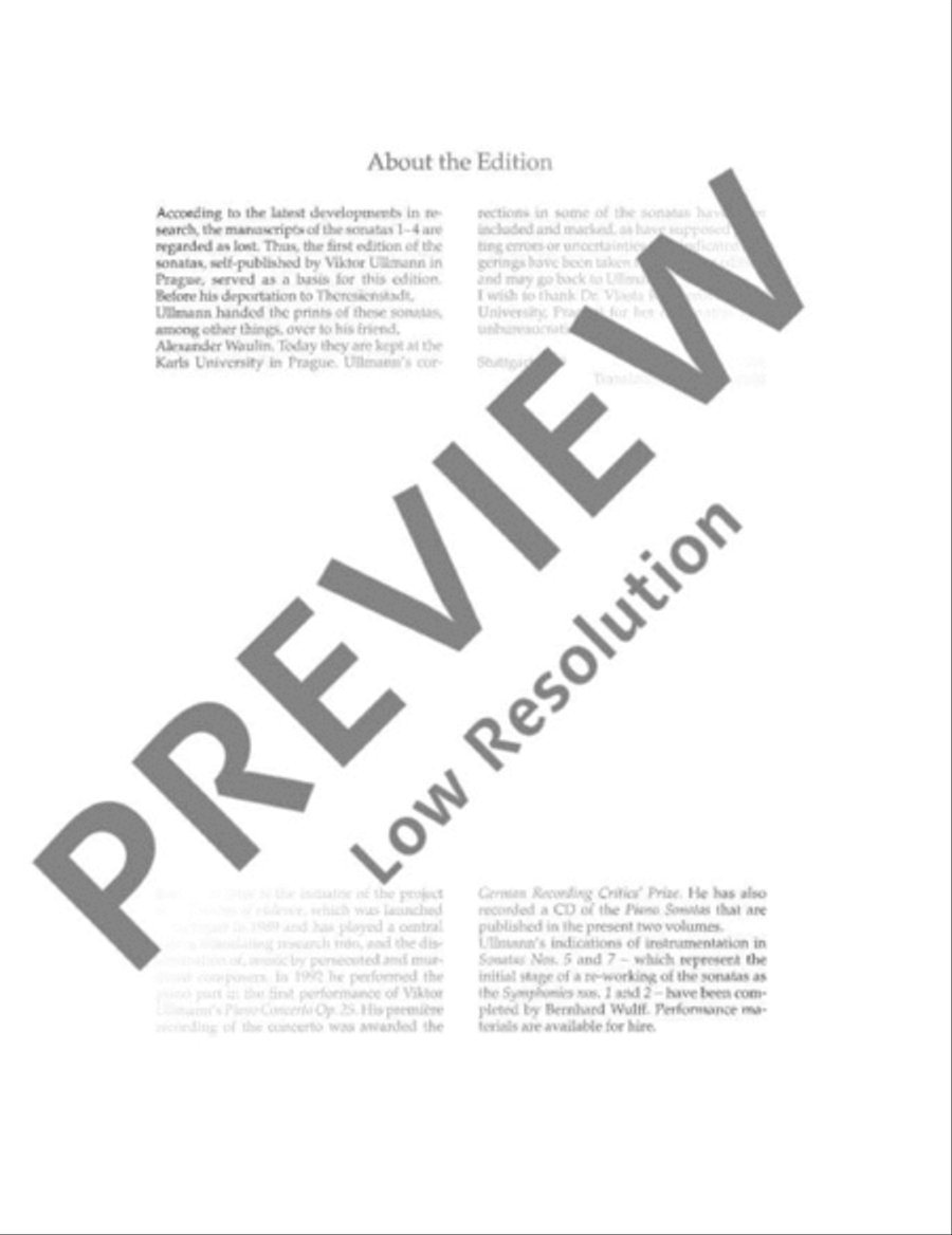 Piano Sonatas Piano Solo scores gallery preview page 9