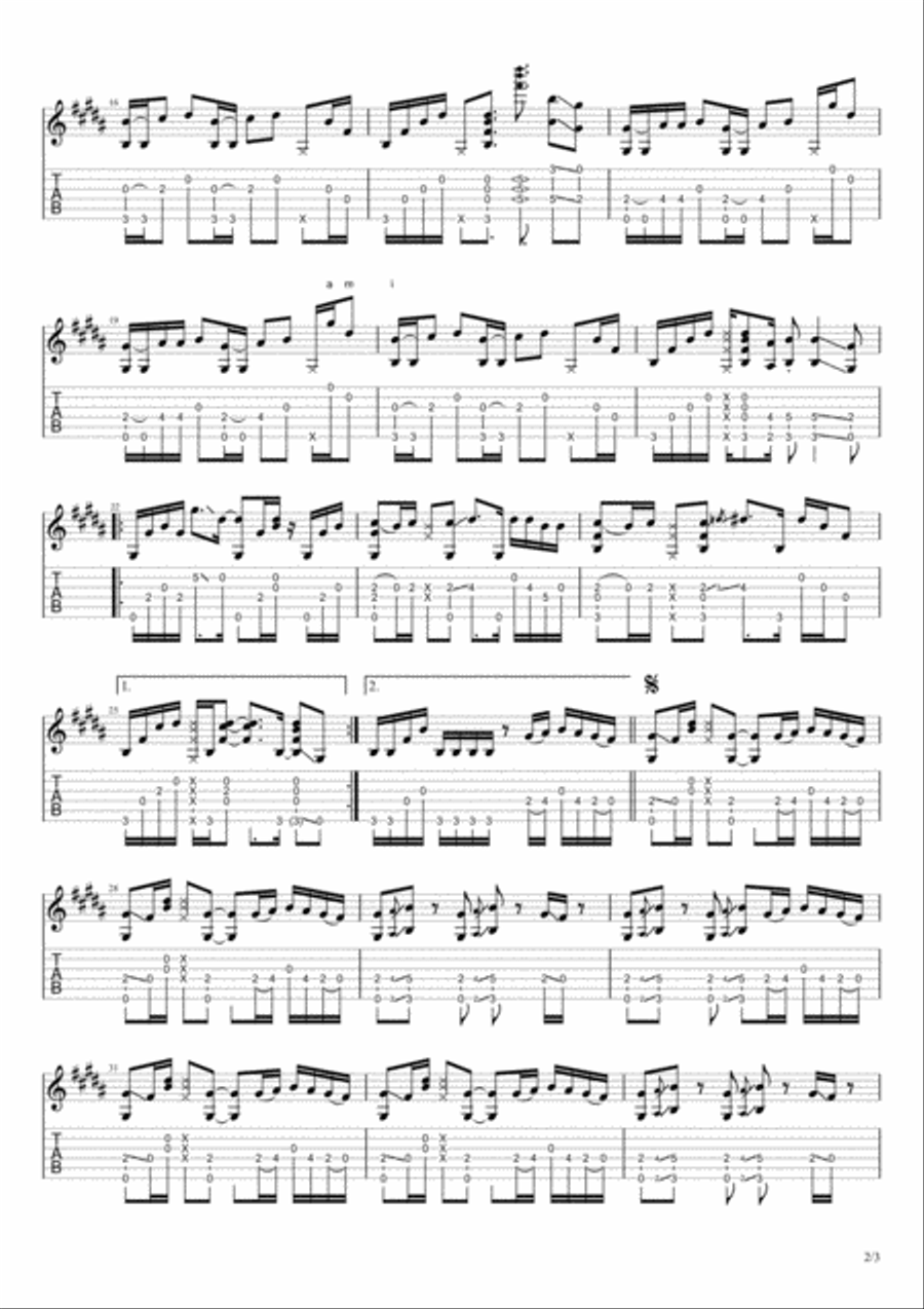 You Should See Me In A Crown Electric Guitar scores gallery preview page 2