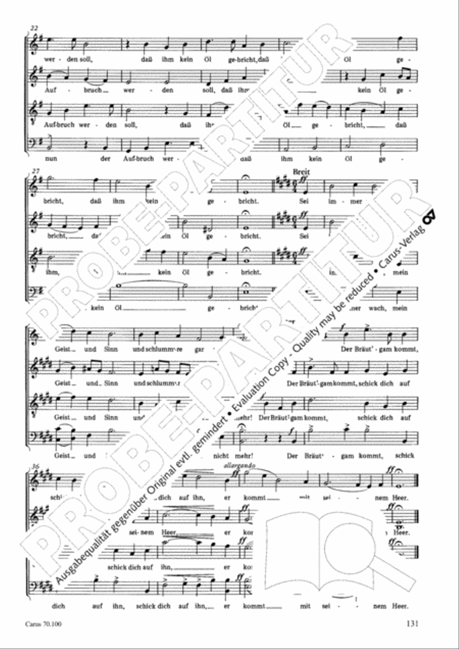 Geistliches Chorbuch der Romantik Choir scores gallery preview page 132