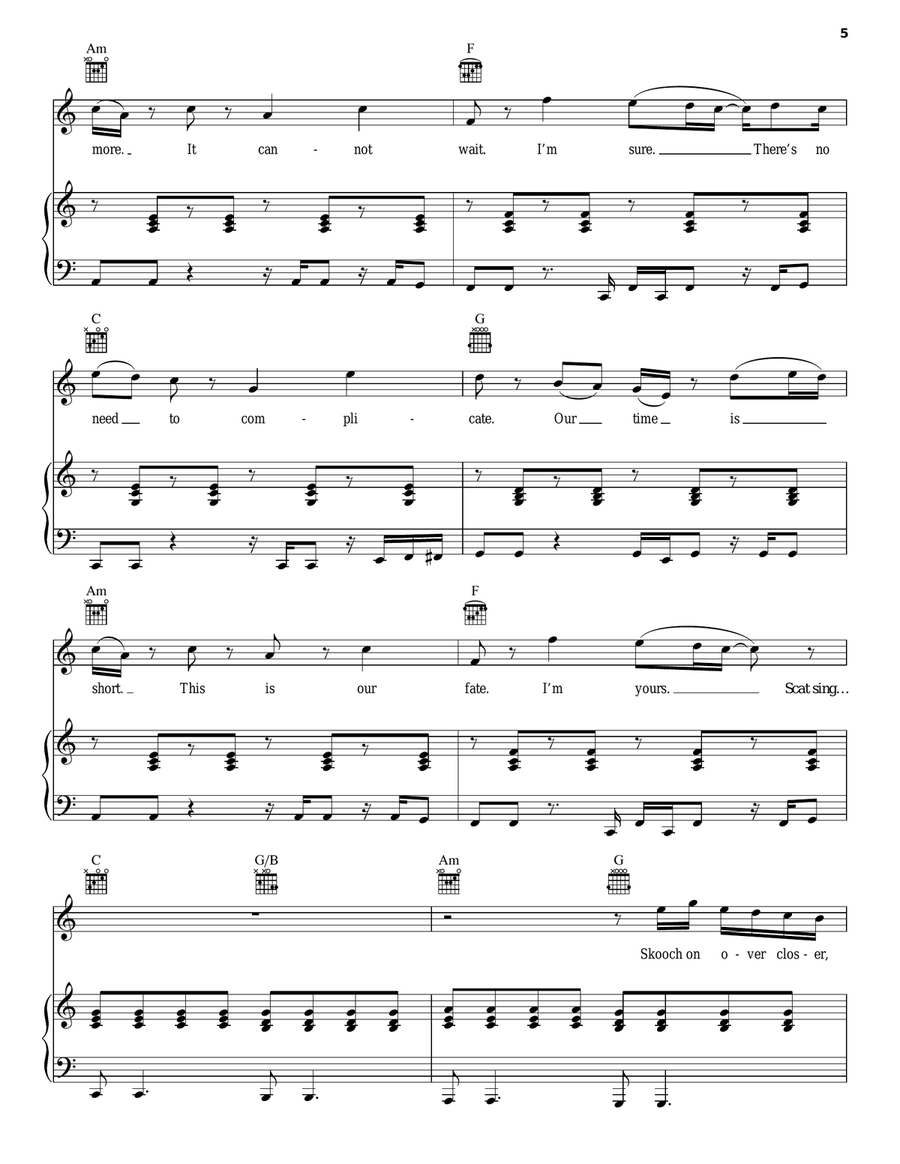 I'm Yours Acoustic Guitar scores gallery preview page 5