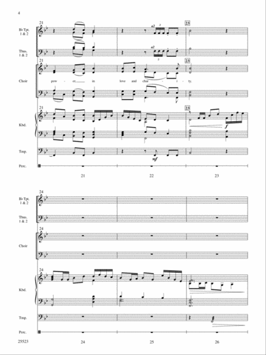 Thanks We Sing Choir scores gallery preview page 5