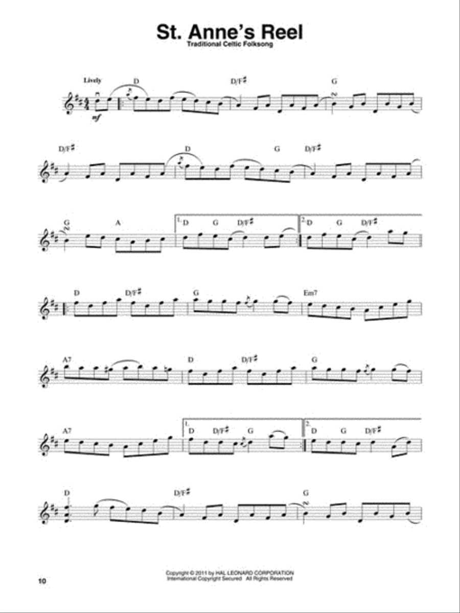 Irish Tunes Irish Tunes Violin Solo scores gallery preview page 4