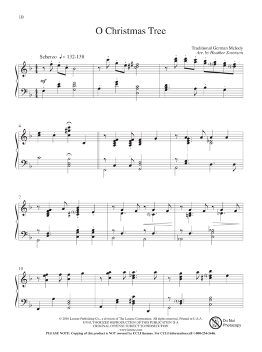 Christmas Fantasia Christmas Fantasia Piano Solo scores gallery preview page 5