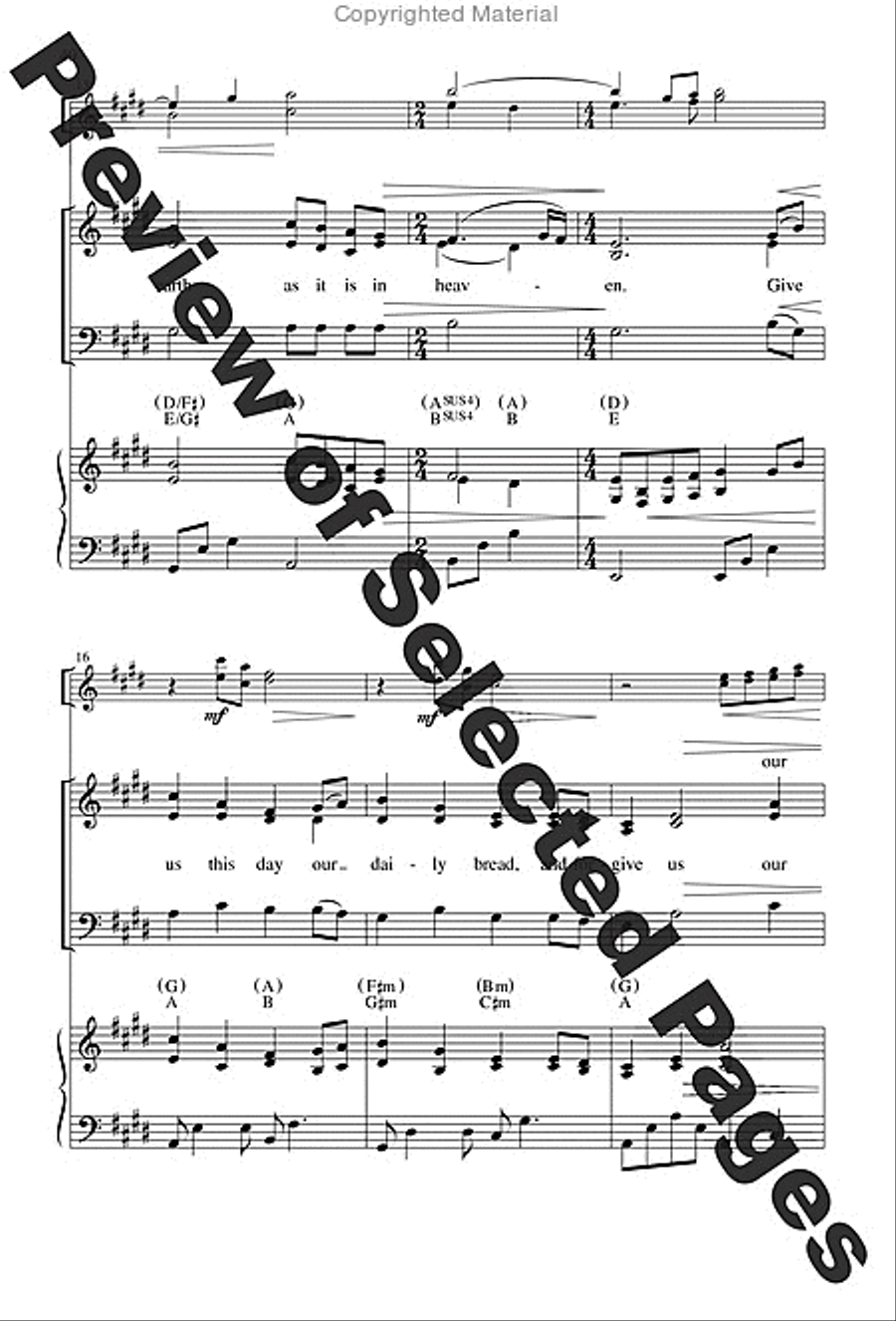 The Glendalough Mass CD scores gallery preview page 24