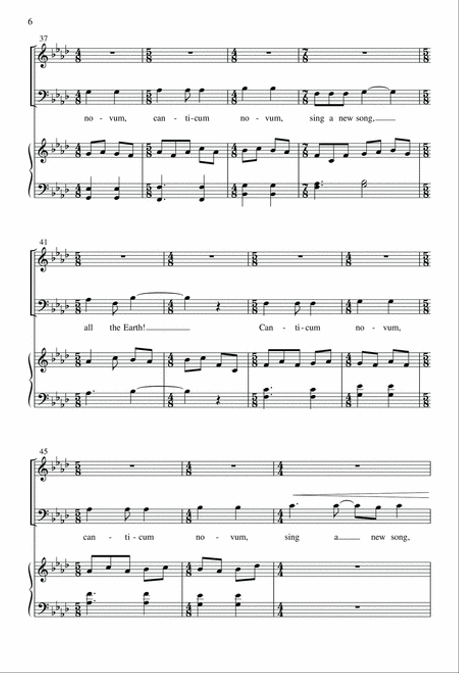 Canticum Novum SA scores gallery preview page 6