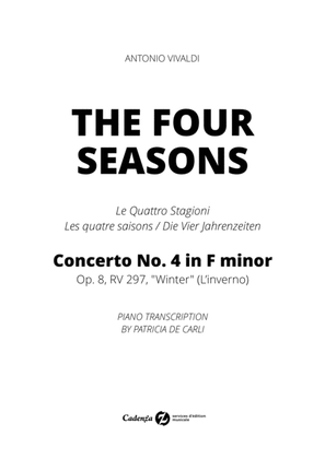 The Four Seasons - Winter (Piano Transcription) - Advanced piano