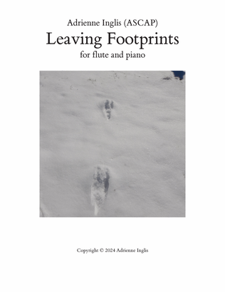 Leaving Footprints for flute+piano