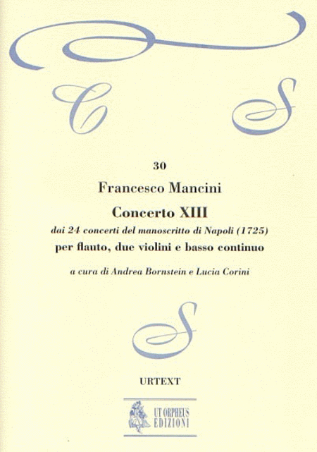 Concerto No. 13 from the 24 Concertos in the Naples manuscript (1725)