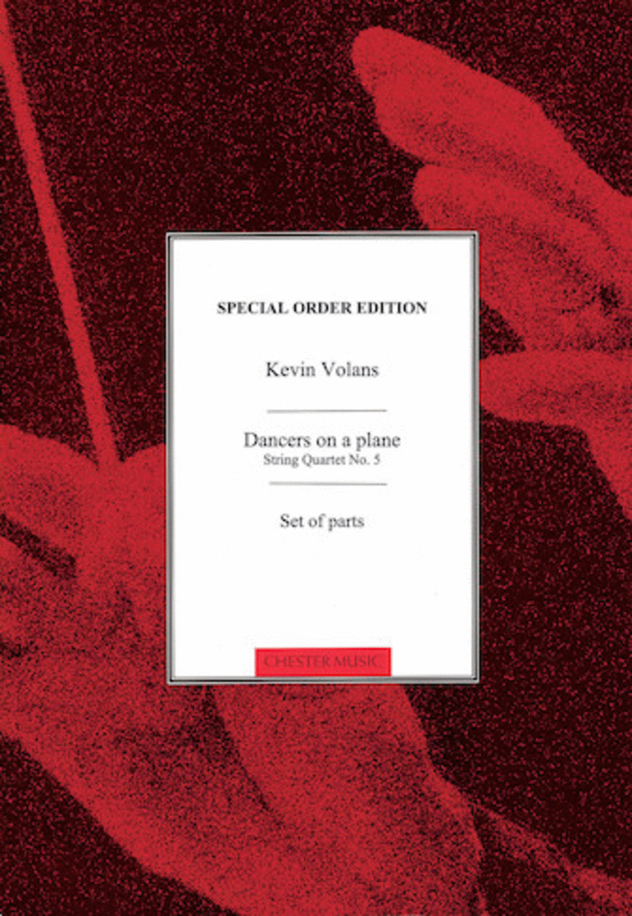 Dancers on a Plane (String Quartet No. 5) String Quartet scores gallery preview page 1