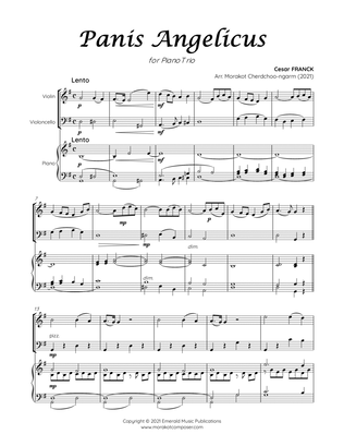 Panis Angelicus for Piano Trio