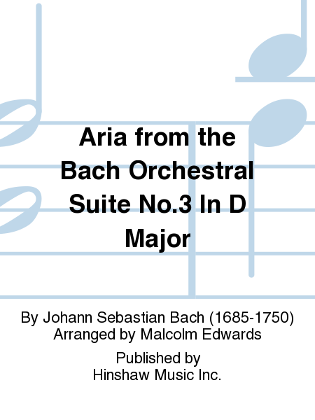 Aria From The Bach Orchestral Suite No.3 In D Major image number null