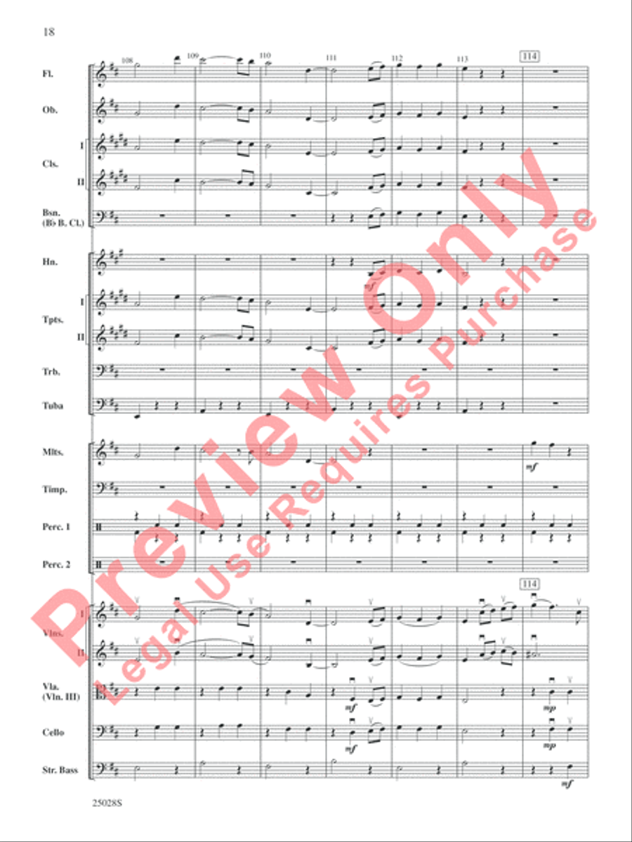 Harry Potter and the Goblet of Fire, Selections from Full Orchestra scores gallery preview page 19