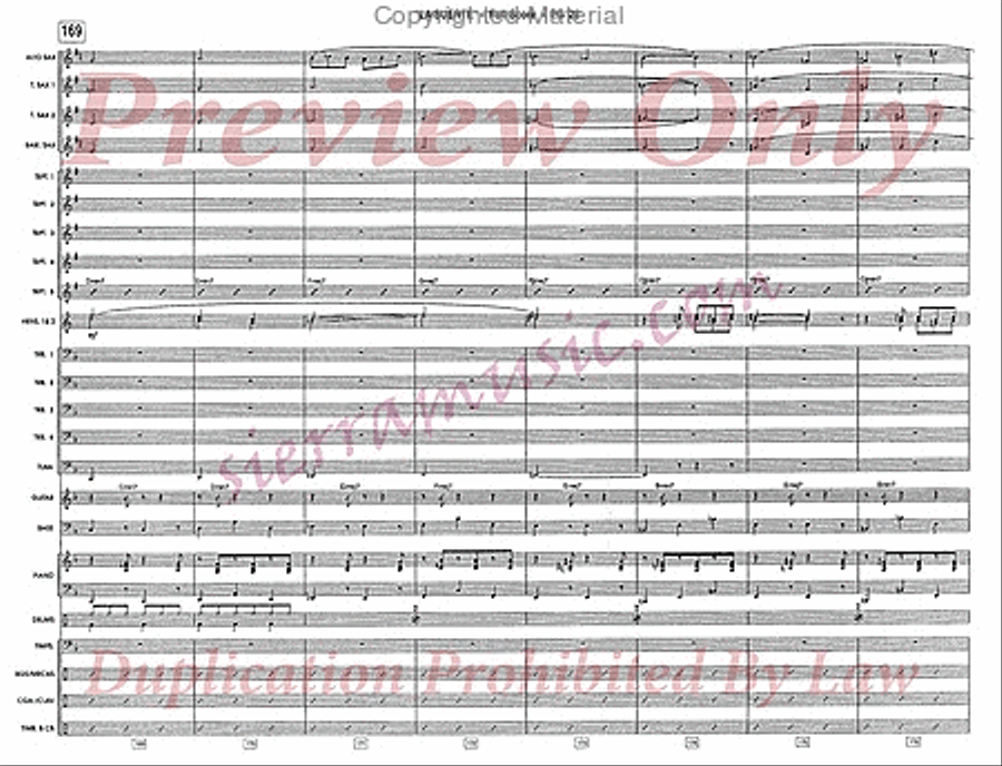 La Suerte De Los Tontos Jazz Ensemble scores gallery preview page 23