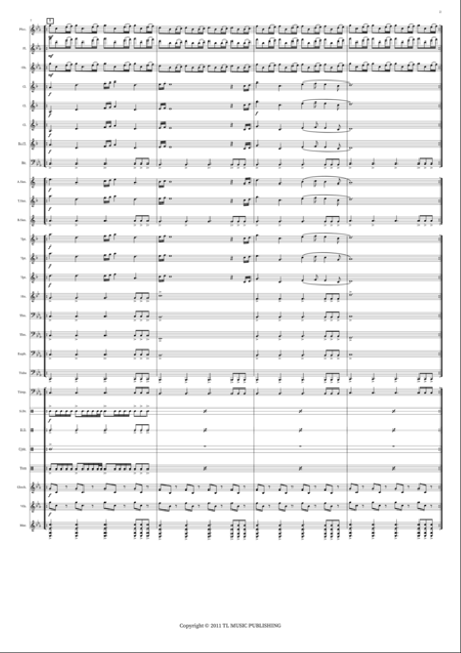 Game Of Thrones Game Of Thrones Concert Band scores gallery preview page 2