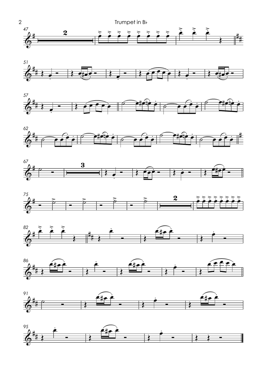 You Know I'm No Good Tenor Saxophone scores gallery preview page 4