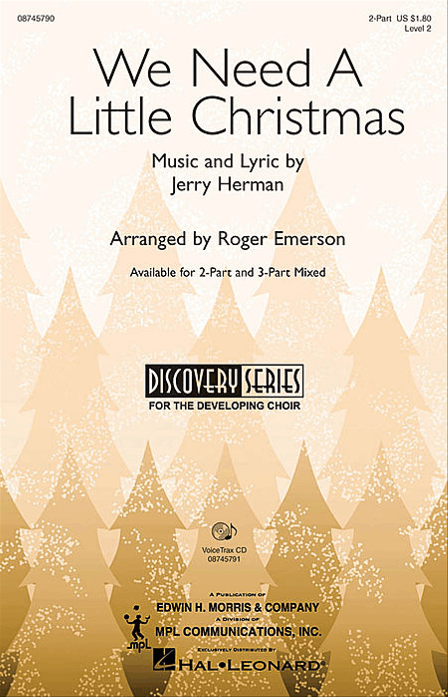 We Need a Little Christmas Choir scores gallery preview page 1