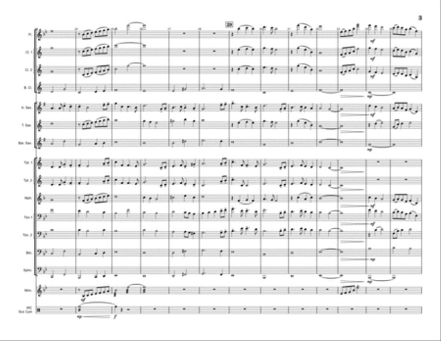 I See The Light Marching Band scores gallery preview page 3