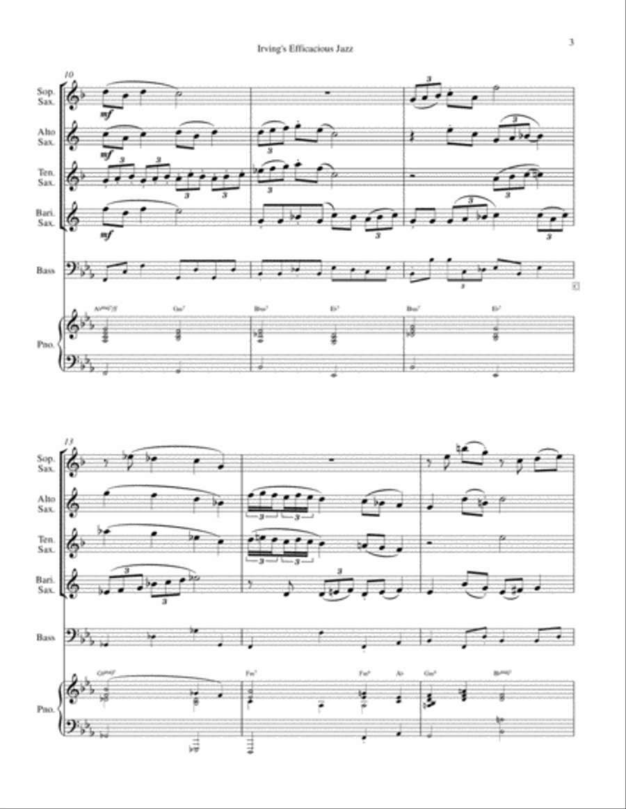 Saxophone Quartet - 