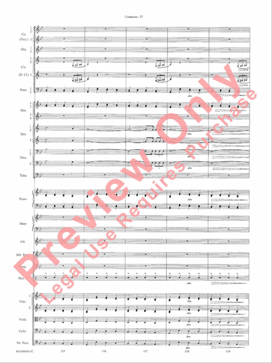 American Salute Full Orchestra scores gallery preview page 30